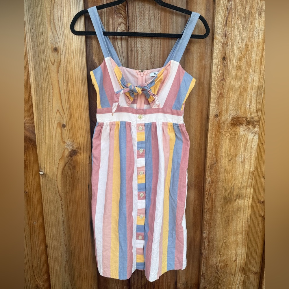Cutest Stripped Madewell Dress